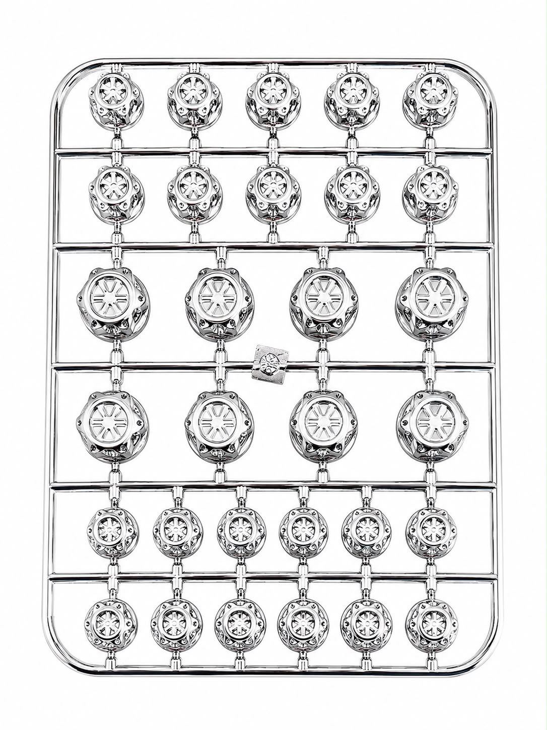 Tapa tornillo Plata
